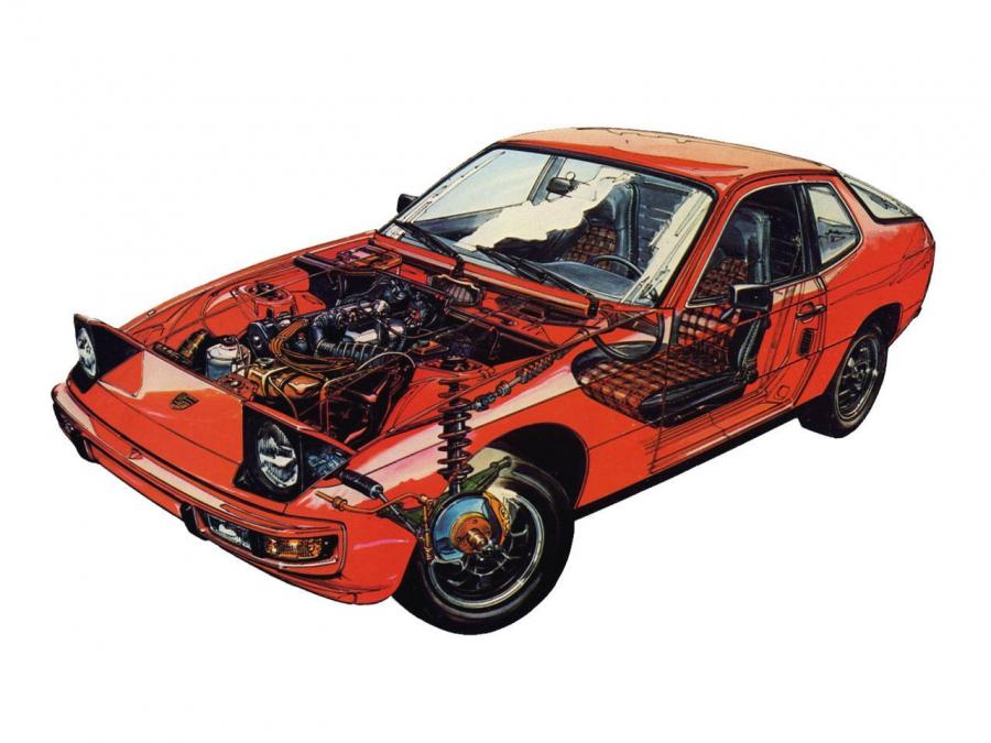  Porsche 924 Coupe 1976 года  (фото 2 из 27)